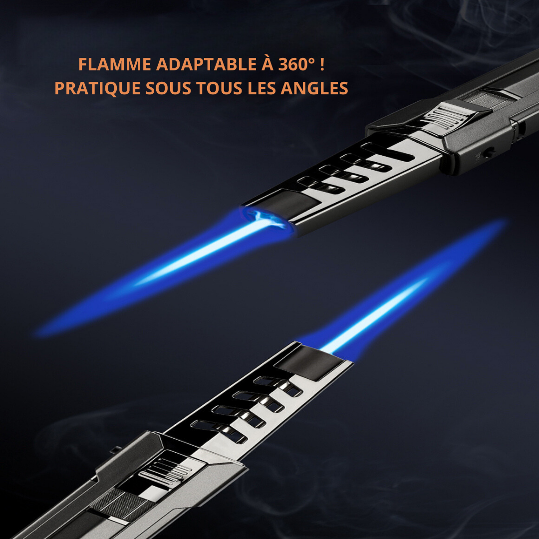 Torche Briquet-TorchFire™ Illuminez vos aventures culinaires avec notre puissant briquet de camping ! Une flamme à jet inoubliable pour des moments mémorables ! 🔥