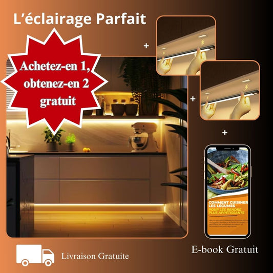 REGLETTE LED CUISINE | Ultra LED™ (Acheter 1 = Recevez 3)