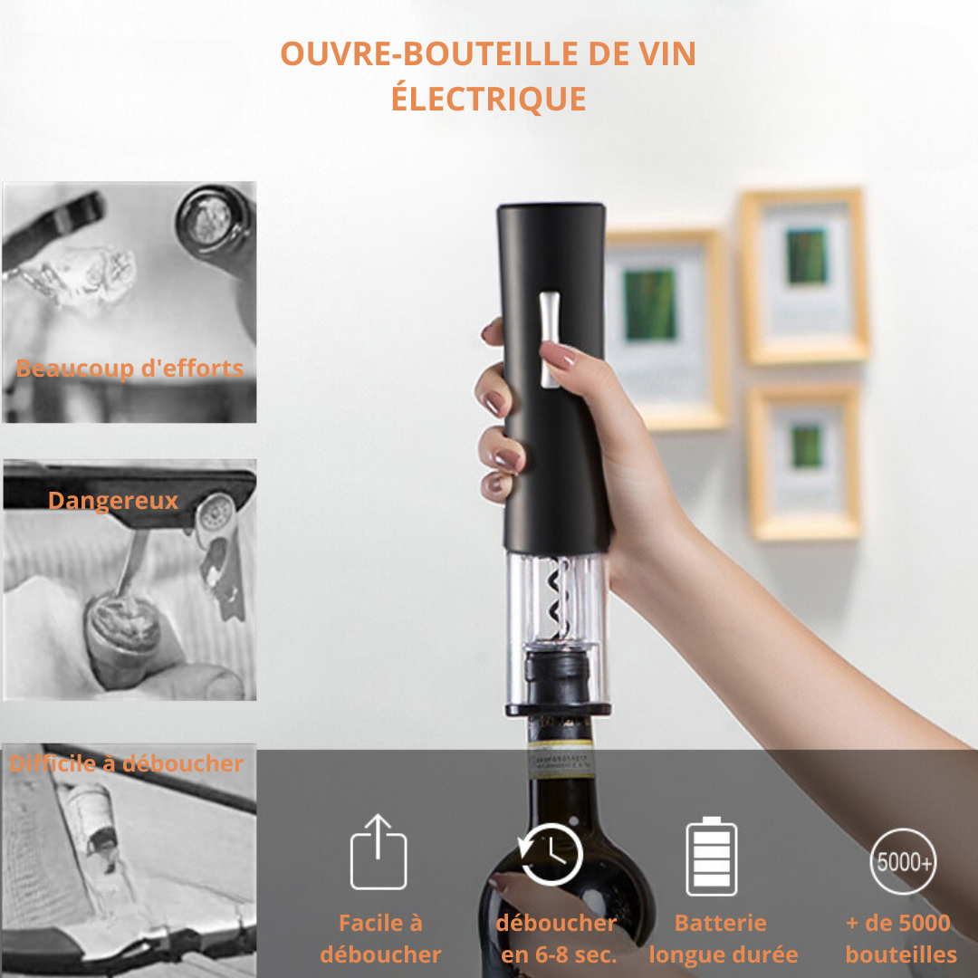 Ouvre-bouteille de vin électrique.-USB