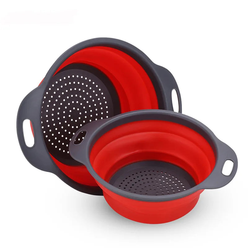 passoire-pliable-en-silicone-rouge